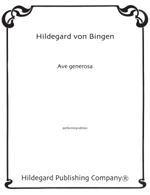 Ave Generosa - Hildegard von Bingen