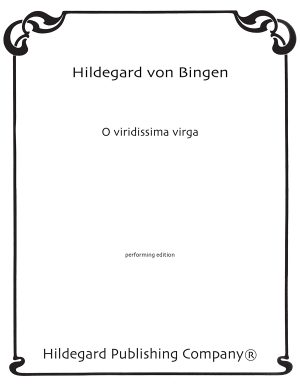 O viridissima virga -  Hildegard von Bingen