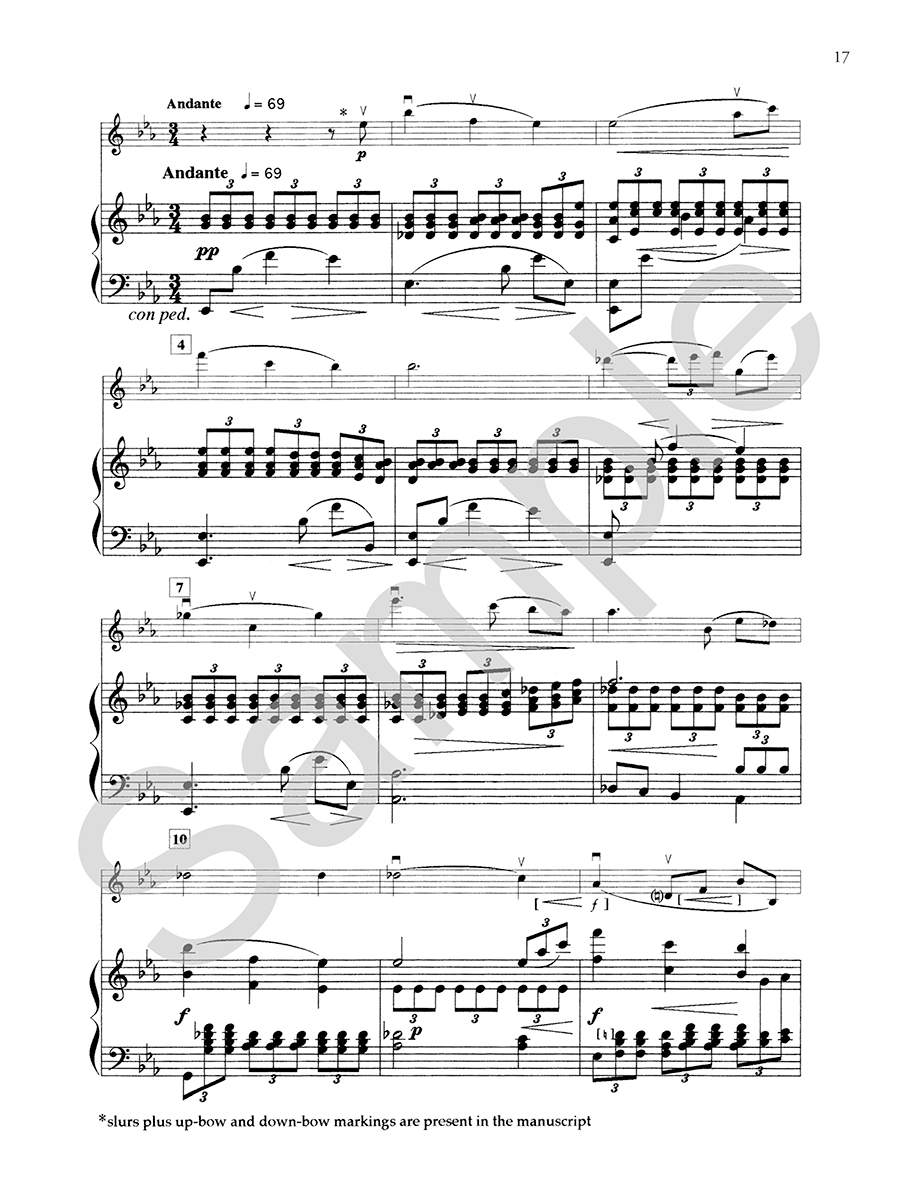 Sonata in B Flat - Elfrida Andrée - Image 3