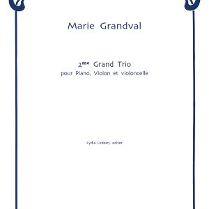 Trio No. 2 - Marie Grandval