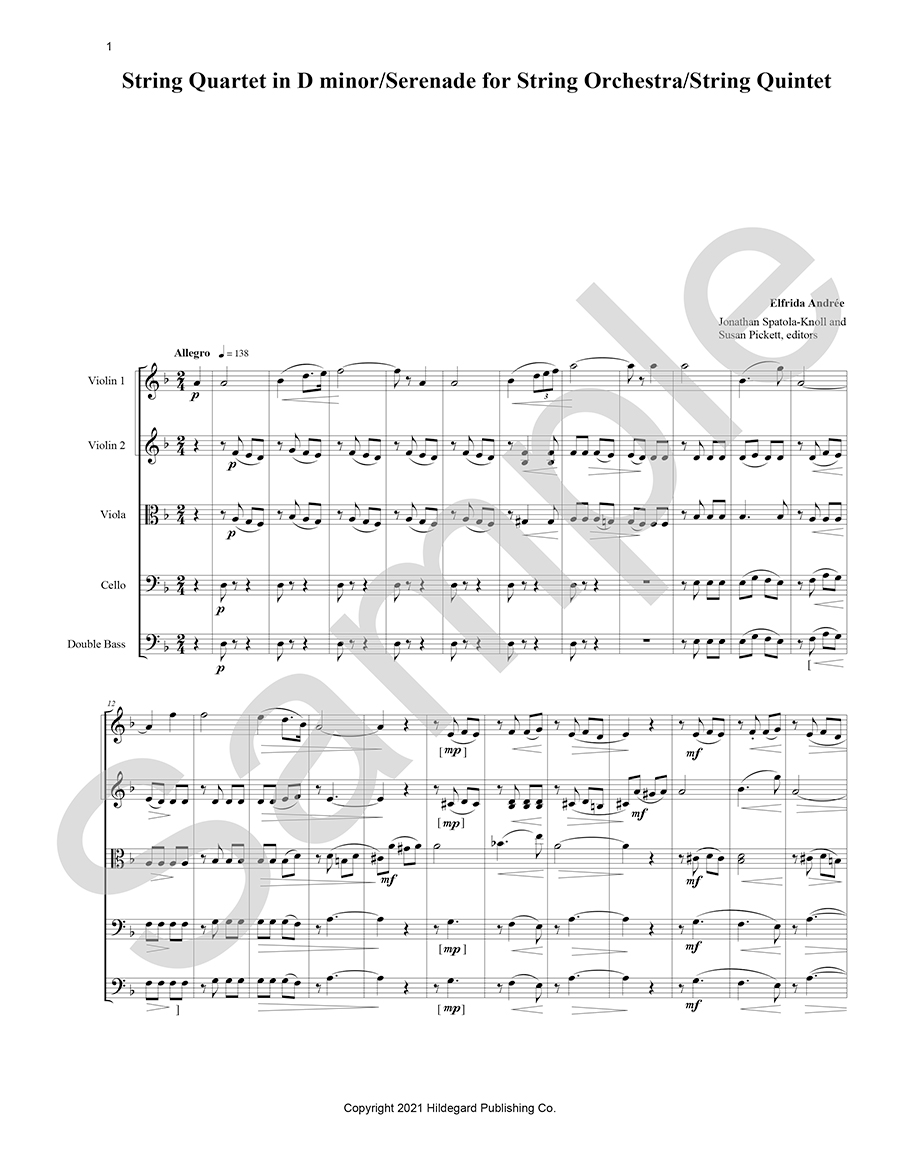 Serenade for Strings - Elfrida Andrée (Digital Edition) - Image 5