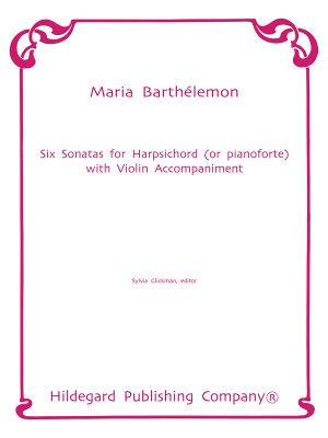 6 Sonatas - Cecilia Maria Barthélemon