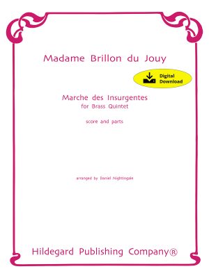 Marche des Insurgentes (Digital Edition) - Madam Brillon