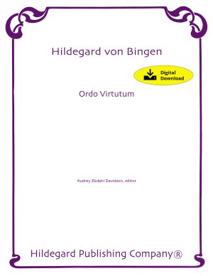 Ordo Virtutum (Digital Edition) -  Hildegard von Bingen