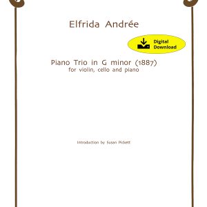 Piano Trio in G Minor (1887) (Digital Edition) - Elfrida Andrée