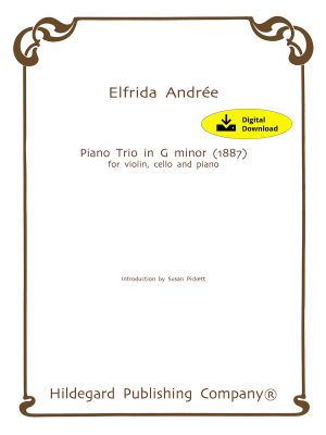 Piano Trio in G Minor (1887) (Digital Edition) - Elfrida Andrée
