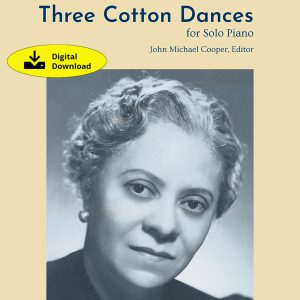 Three Cotton Dances - Florence Price (Digital Edition)