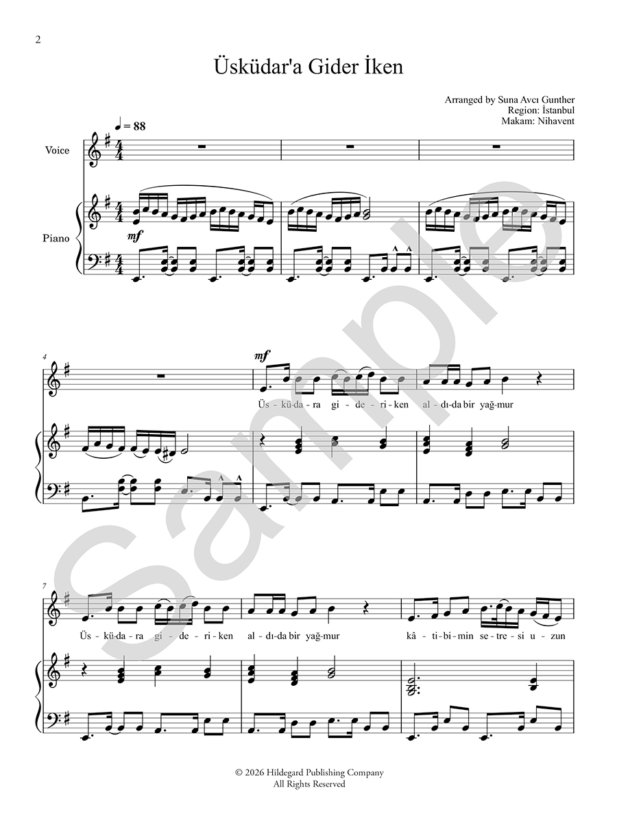 Anthology of Turkish Song - Suna Gunther - Image 4