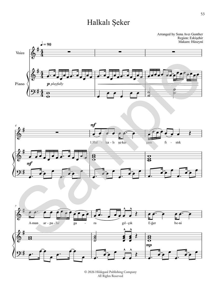 Anthology of Turkish Song - Suna Gunther - Image 2